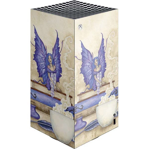 Bookworm Fairy by Amy Brown XBox Series X Digital Edition Console Skin